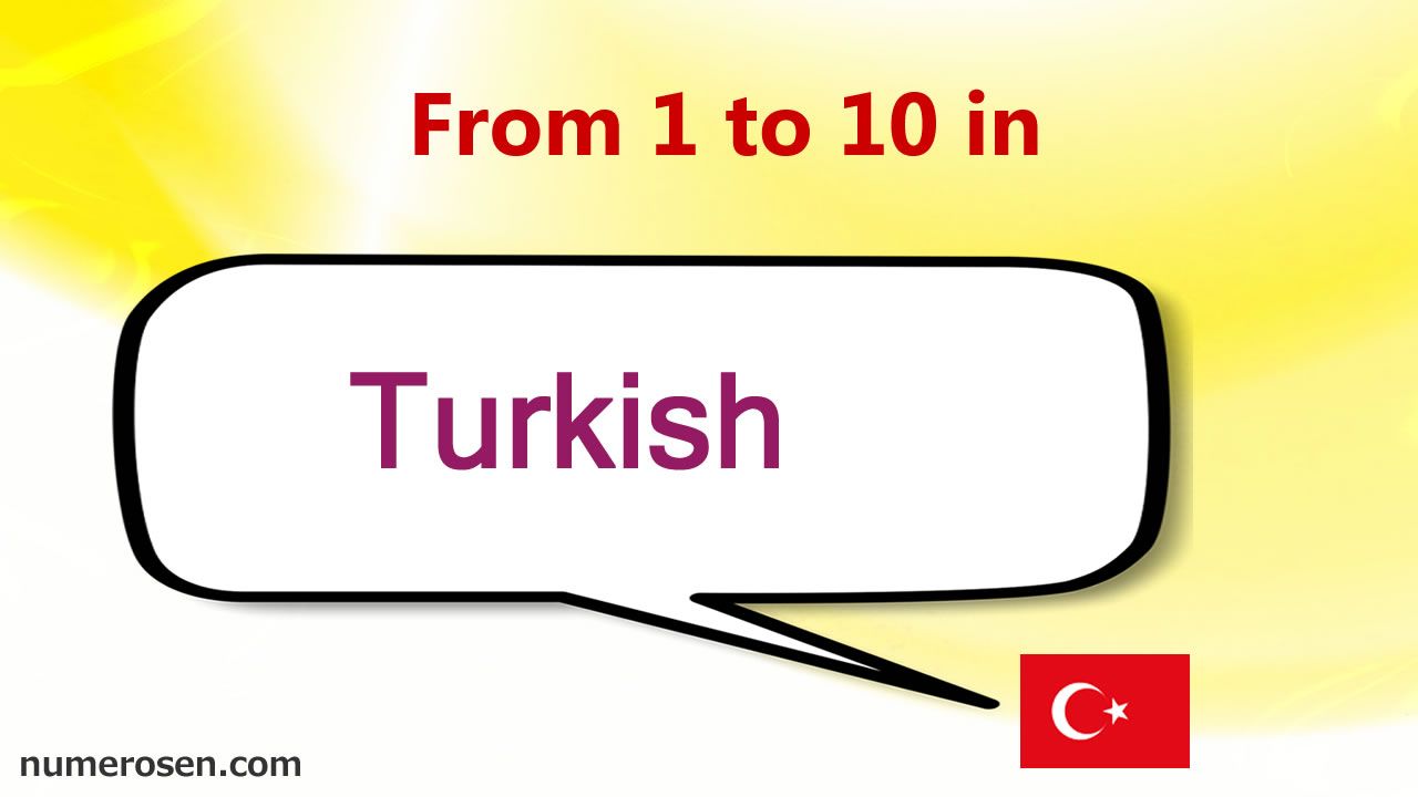 Numeros en turco