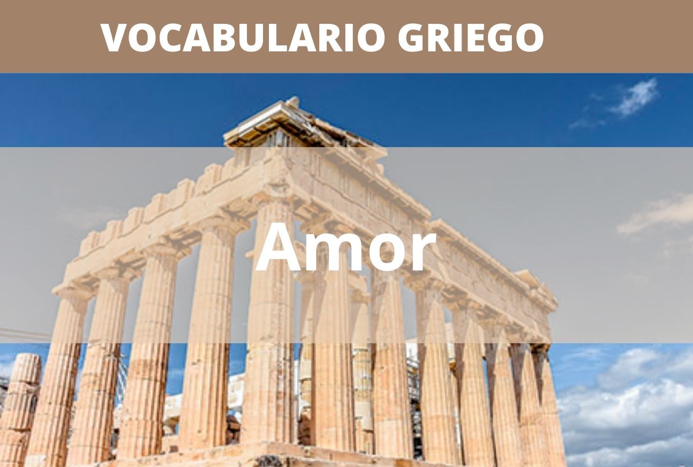 listado de palabras en griego acerca del amor