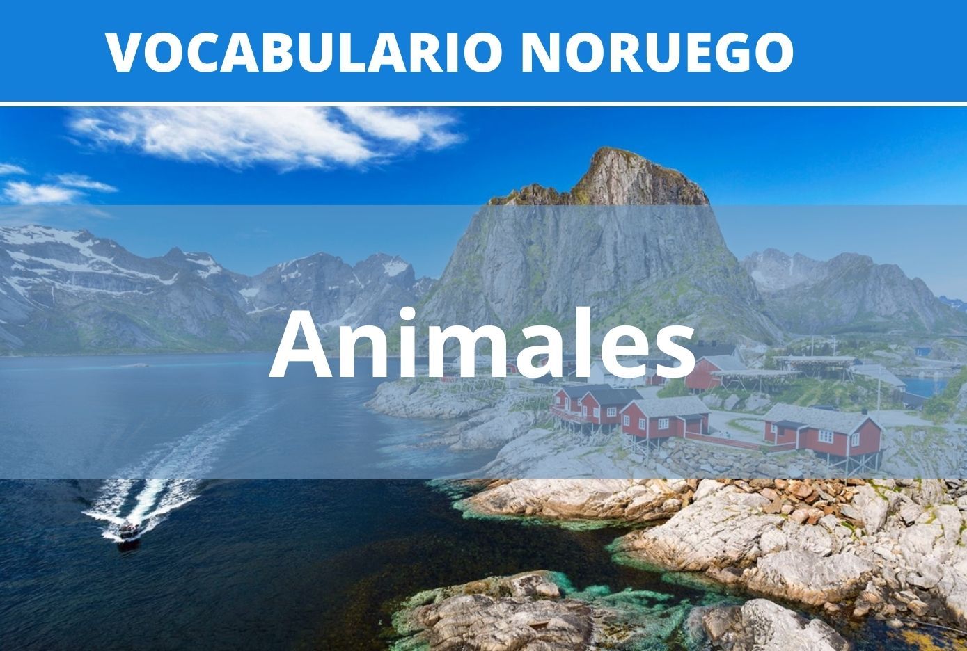animales en noruego vocabulario