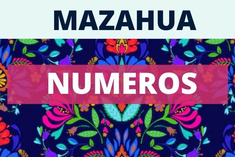 numeros en mazahua